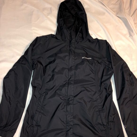 Black Columbia Rain Jacket